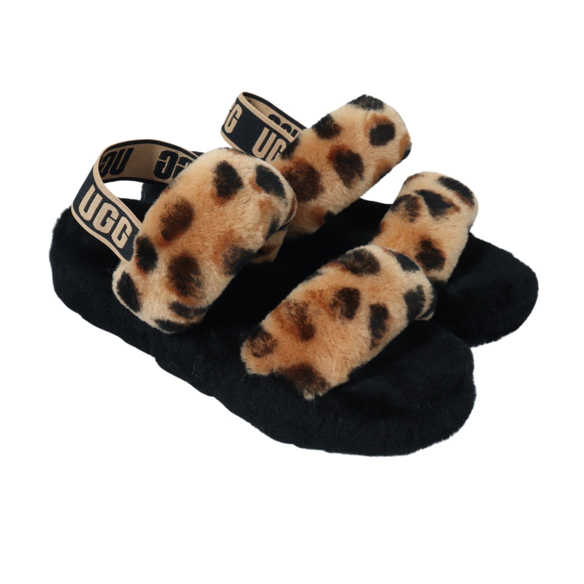 UGG Womens Shoes 38 / Multi-Color UGG - Cheetah print slippers