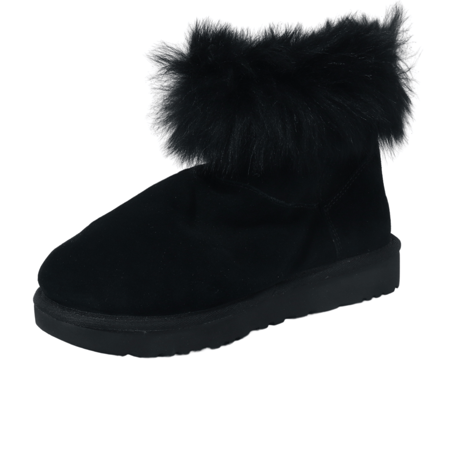 UGG Womens Shoes 38 / Black UGG - classic fluff mini boots