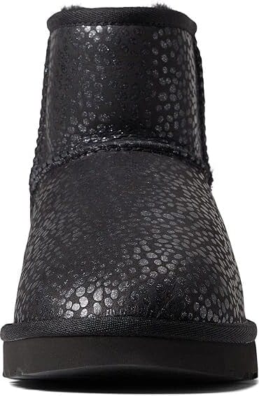 UGG Womens Shoes 38 / Black UGG - Classic Mini Sparkle black ankle boot