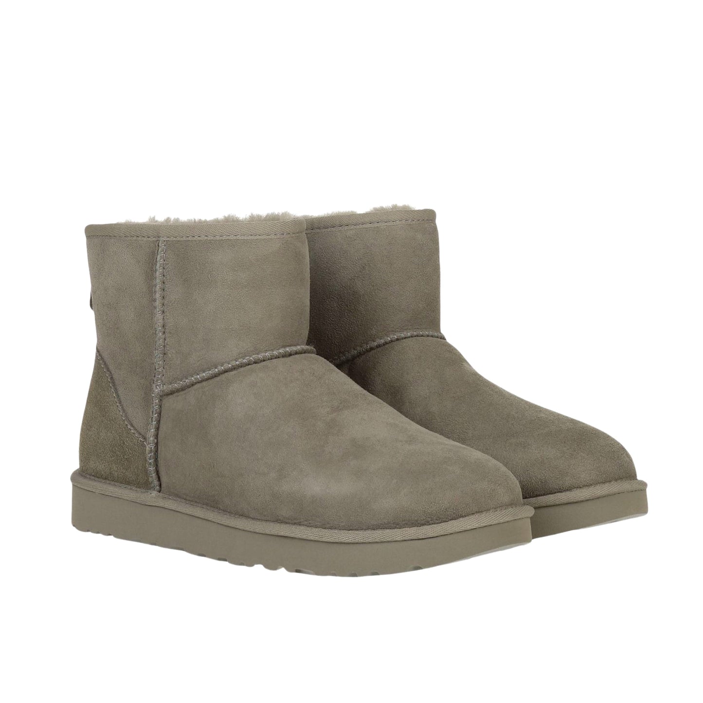 UGG Womens Shoes 38 / Grey UGG - Classic short ankle boot