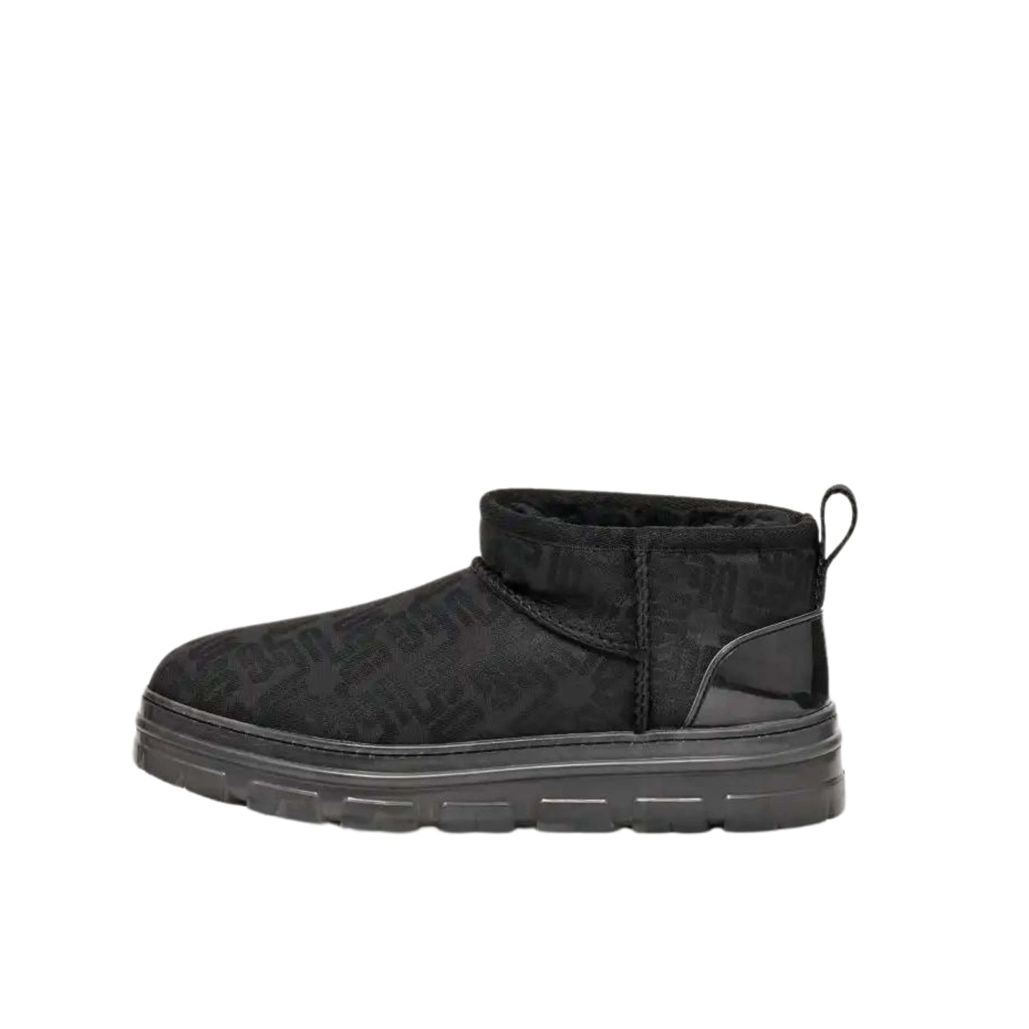 UGG Womens Shoes 38 / Black UGG - Classic Ultra Mini Monogram