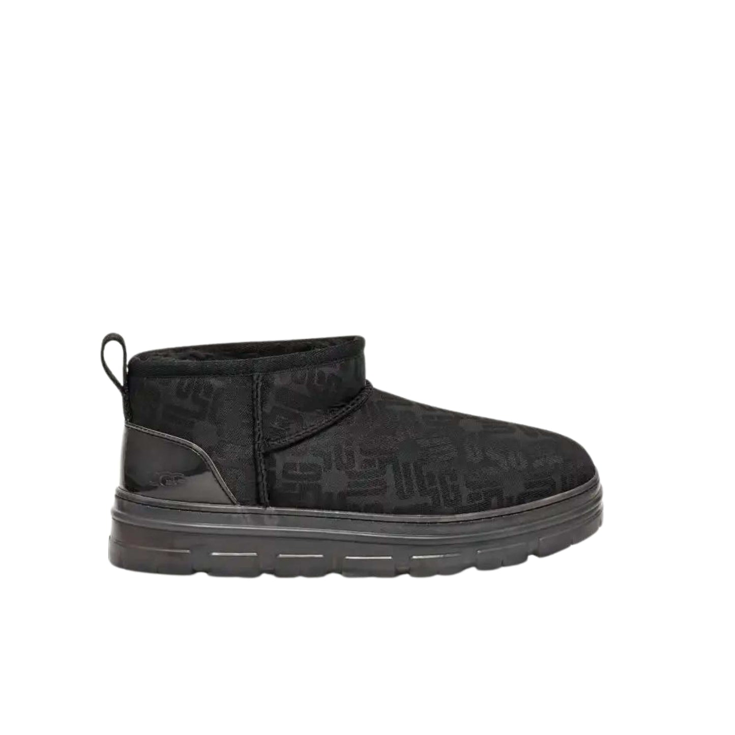 UGG Womens Shoes 38 / Black UGG - Classic Ultra Mini Monogram