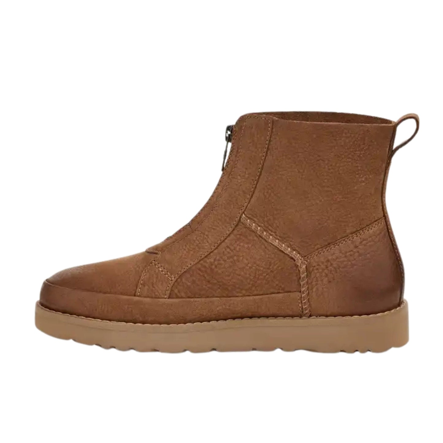 UGG Womens Shoes 38 / Brown UGG - Deconstructed Front Zipper boots