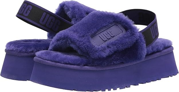 UGG Womens Shoes 38 / Purple UGG -  Disco Slide  Slipper