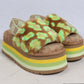 UGG Womens Shoes 38 / Multi-Color UGG - DISCO STRIPE SLIDE