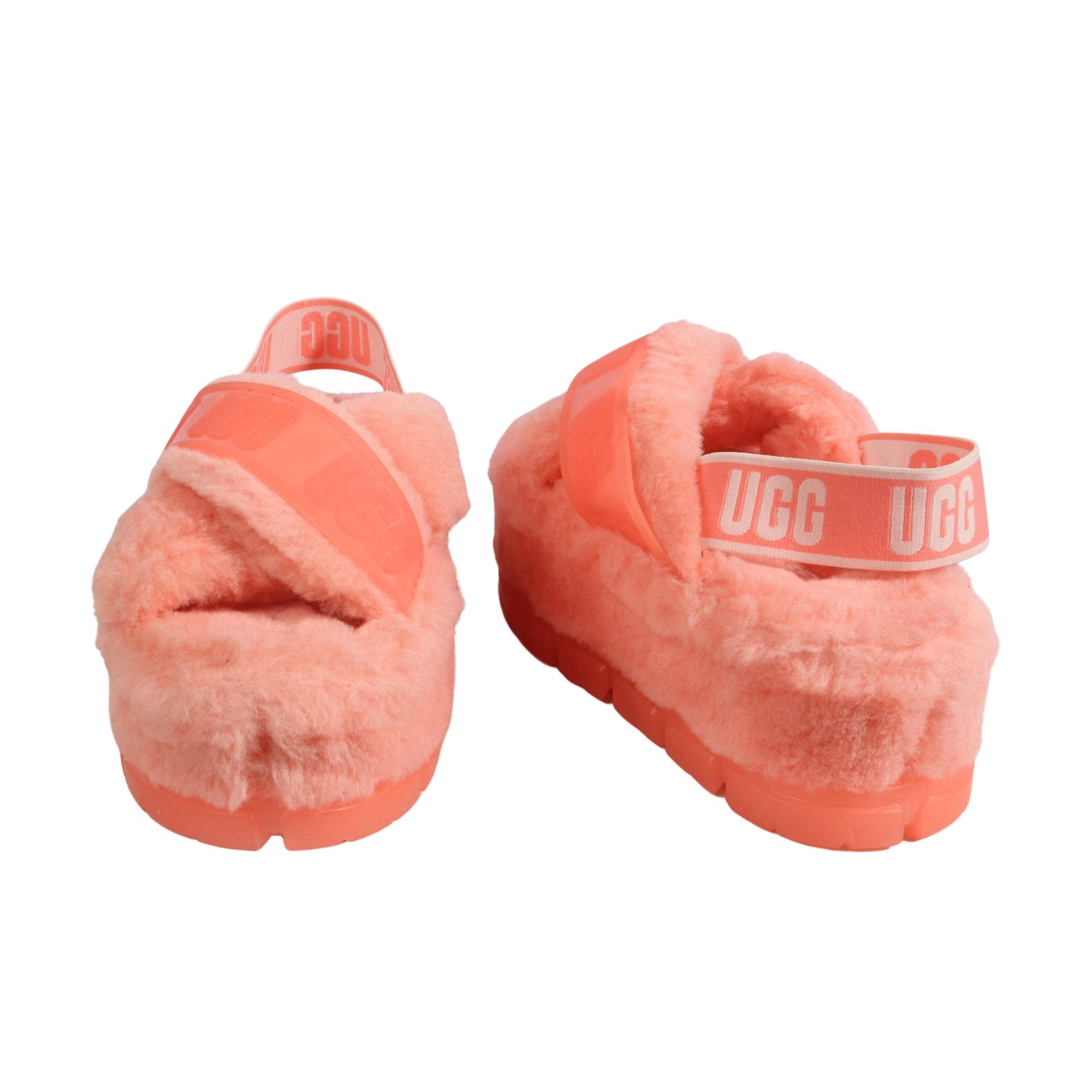 UGG Womens Shoes 38 / Pink UGG - Faux Fur Slipper