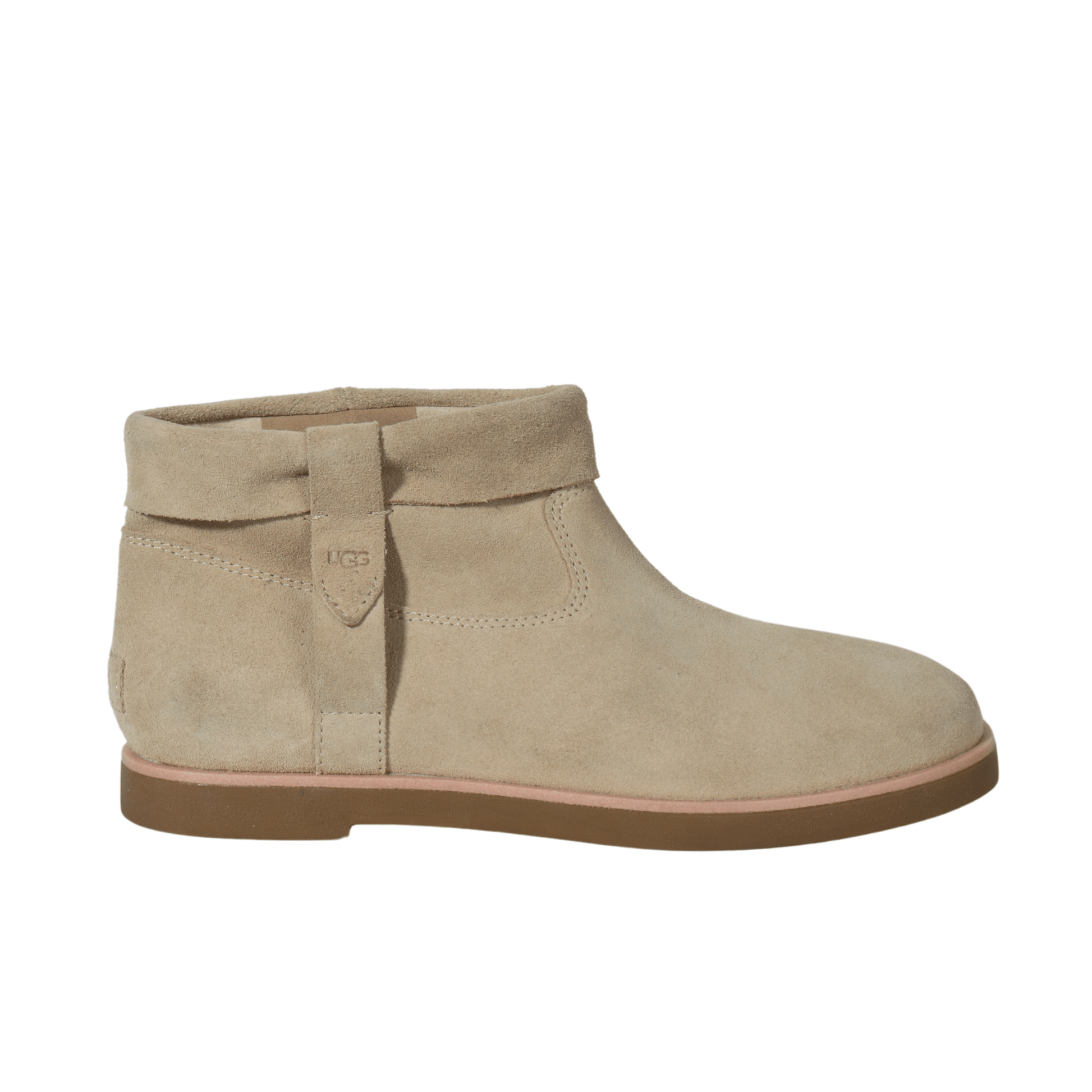 UGG Womens Shoes 38 / Beige UGG - Faux suede ankle boots