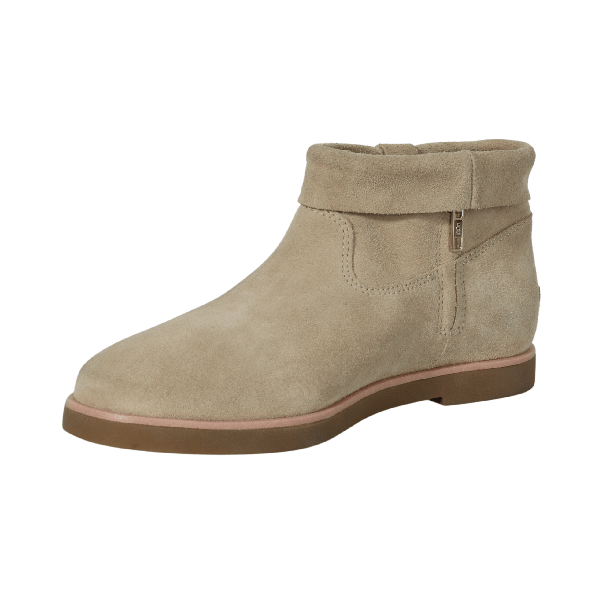 UGG Womens Shoes 38 / Beige UGG - Faux suede ankle boots