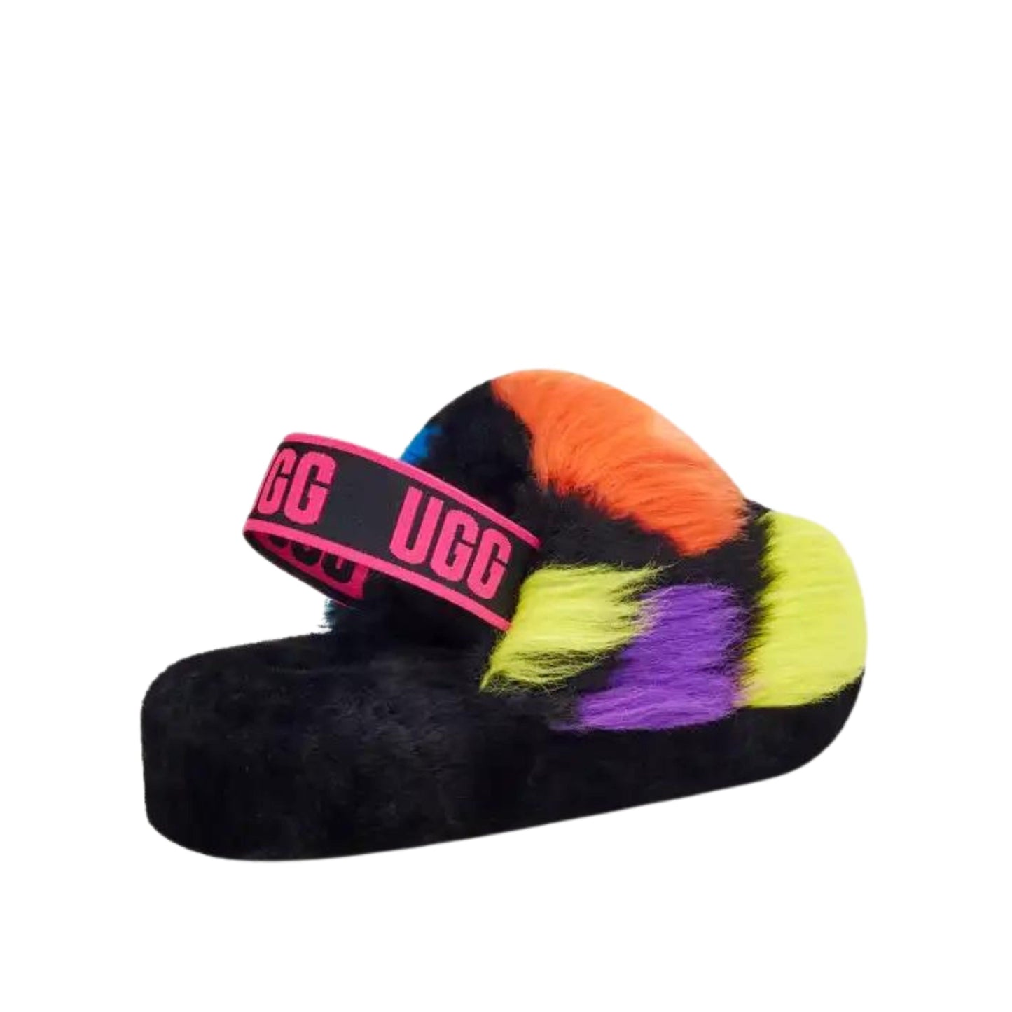 UGG Womens Shoes 38 / Multi-Color UGG - Fluff Yeah Party Spots slippers