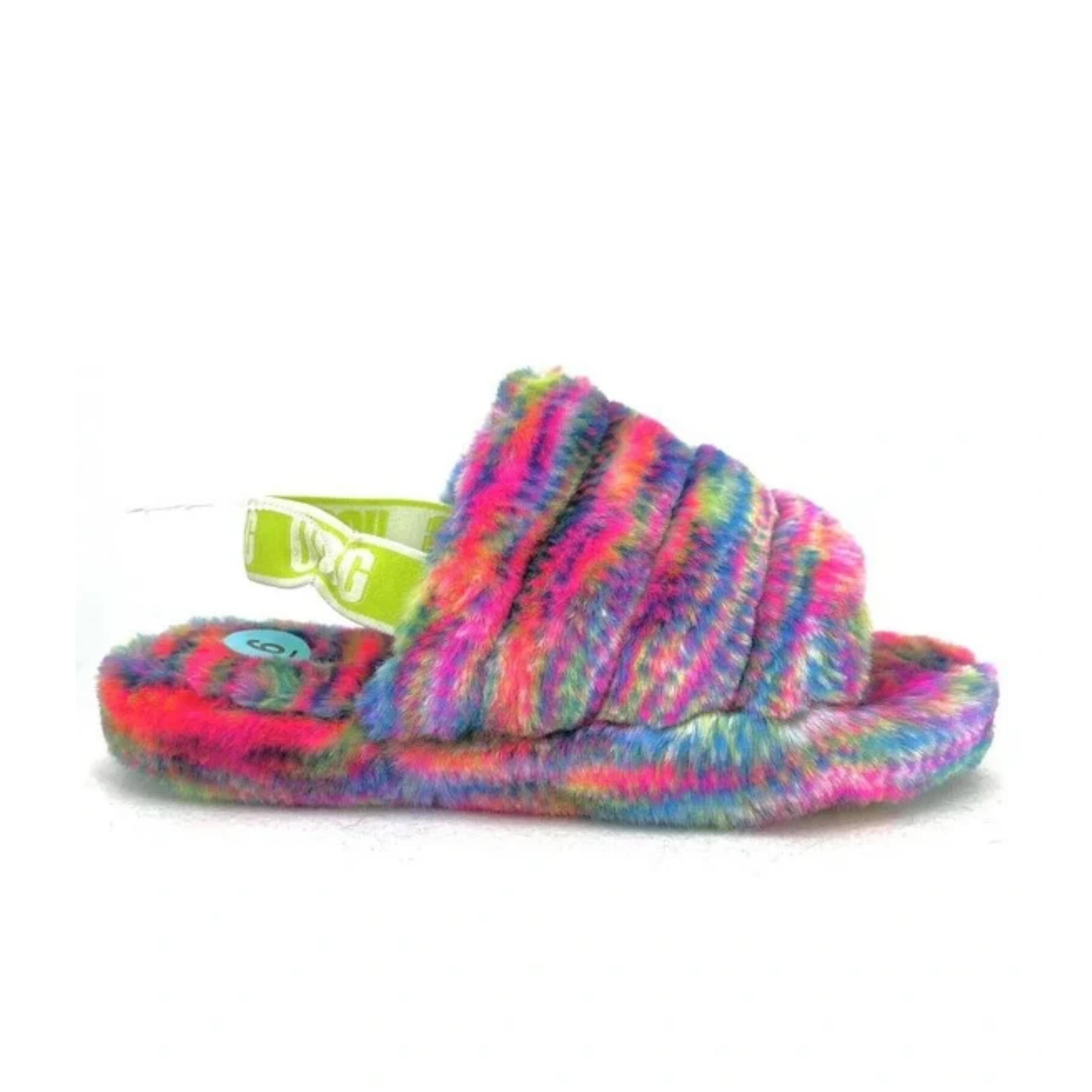 Ugg fluff yeah sale multicolor