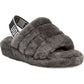 UGG Womens Shoes 38 / Gray UGG - Fluff Yeah Slide