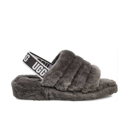 UGG Womens Shoes 38 / Gray UGG - Fluff Yeah Slide