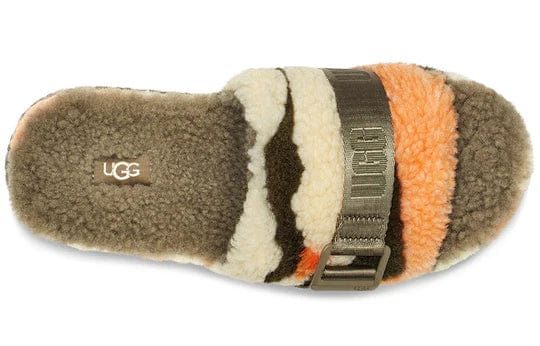 UGG Womens Shoes 38 / Multi-Color UGG - Fluffita Cali Collage Slipper