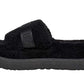 UGG Womens Shoes 38 / Black UGG - Fluffita Slide Platform Curly Sheepskin