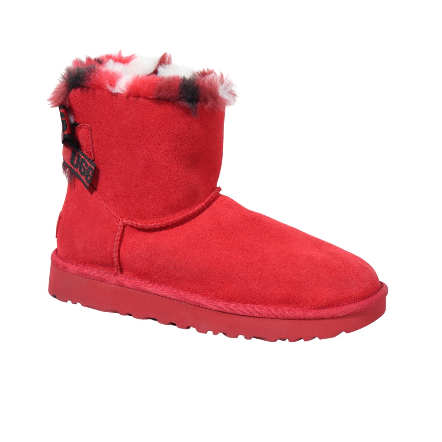 UGG Womens Shoes 38 / Red UGG -  Mini Bailey Boots