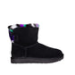 UGG Womens Shoes 38 / Black UGG -  Mini Bailey Bow Plaid Punk boots