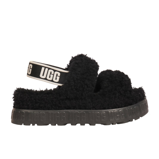 UGG Womens Shoes 38 / Black UGG - Oh Fluffita Sandals