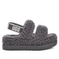 UGG Womens Shoes 38 / Gray UGG - Oh Fluffita Sandals