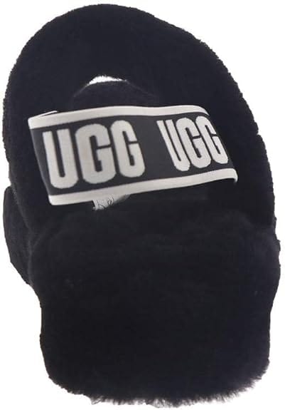 UGG Womens Shoes 38 / Black UGG -  Oh Yeah Slipper