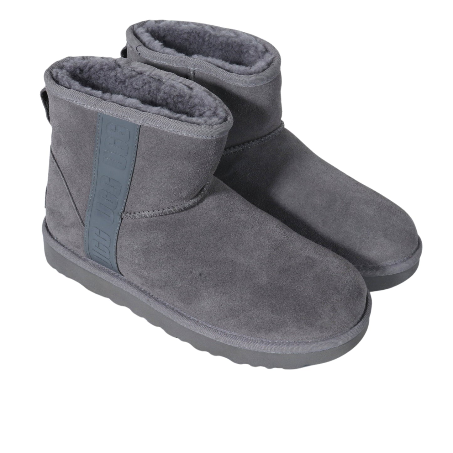 UGG Womens Shoes 38 / Purple UGG - Side logo strap boots