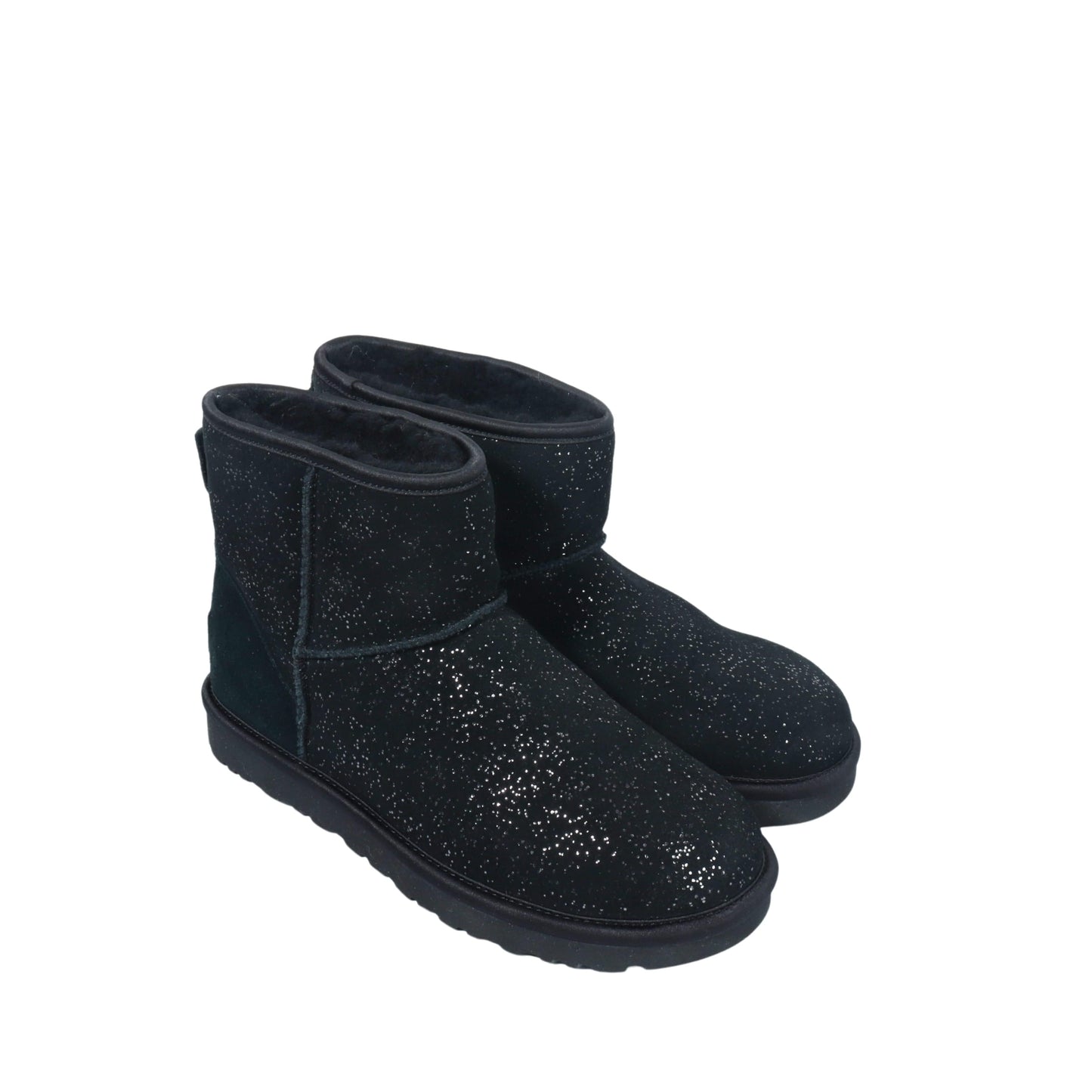 UGG Womens Shoes 38 / Black UGG - Sparkly short boots