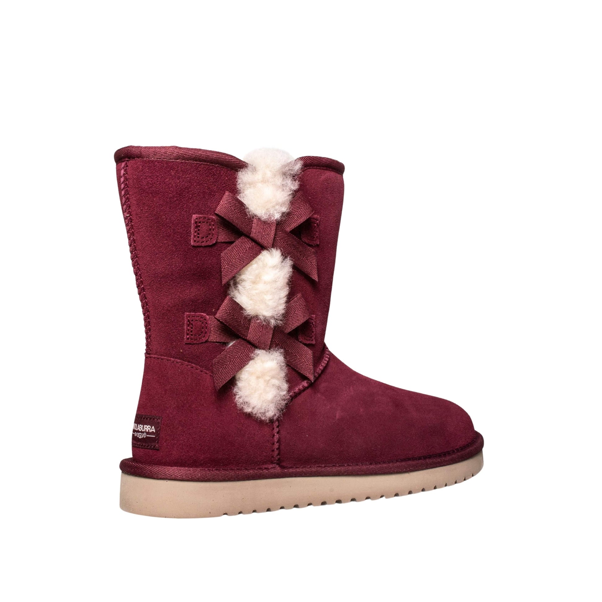 UGG Womens Shoes 38 / Burgundy UGG - Victoria Short Zinfandel Boots