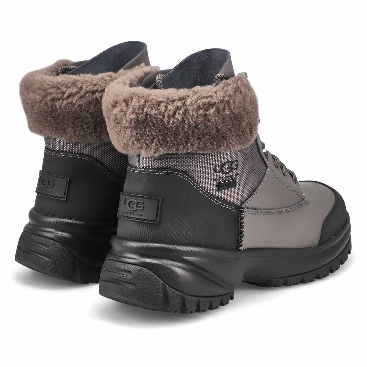 Ugg yose fluff discount grey