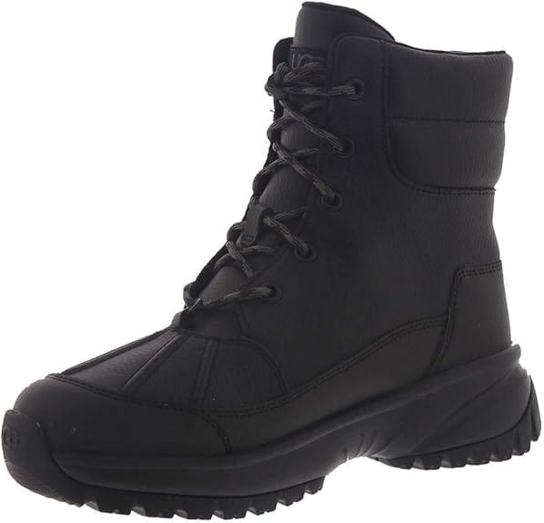 UGG Womens Shoes 38 / Black UGG -  Yose Snow Boot