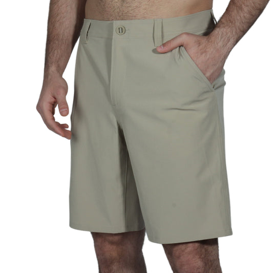 UNDER ARMOUR Mens Bottoms L / Beige UNDER ARMOUR - Pull Over Short