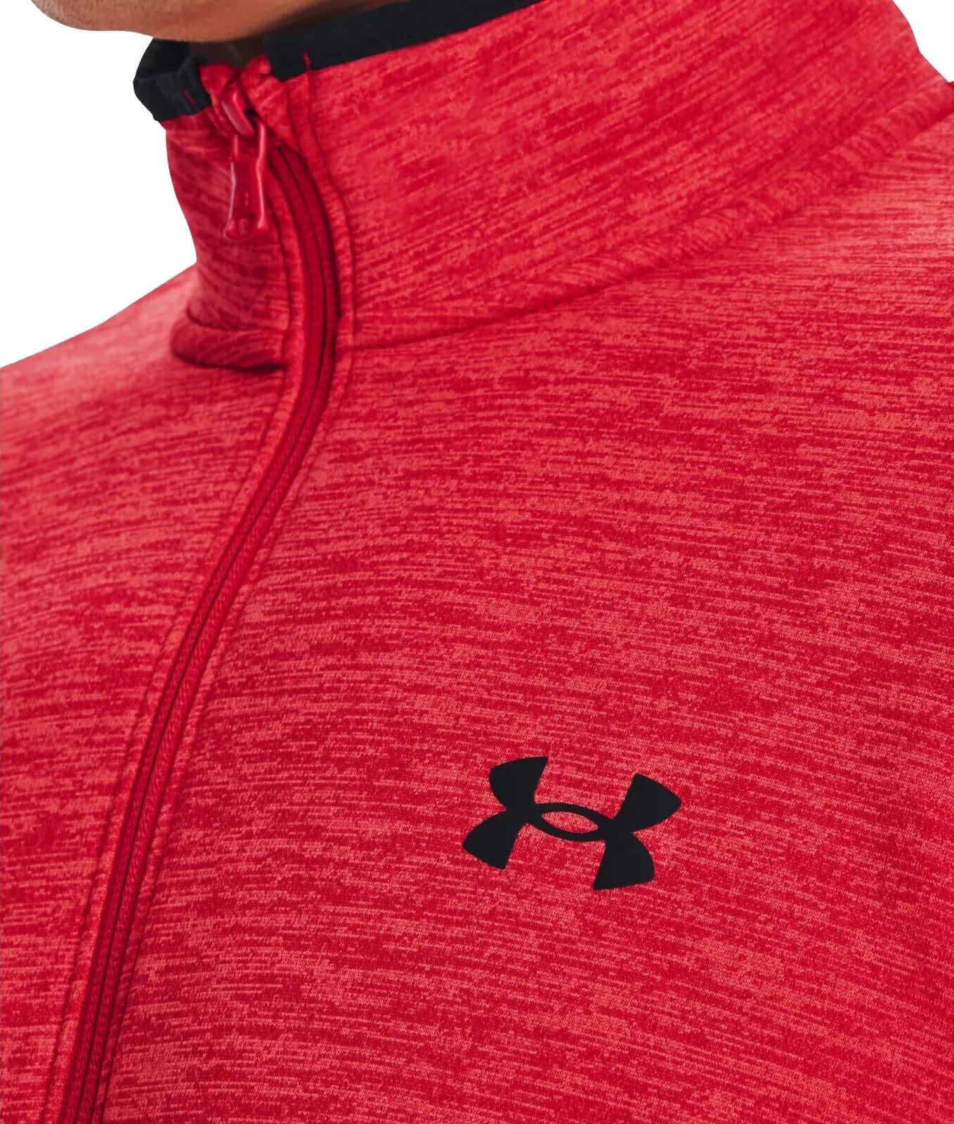 UNDER ARMOUR Mens sports XL / Red UNDER ARMOUR -  Fleece Quarter-Zip Sweatshirt