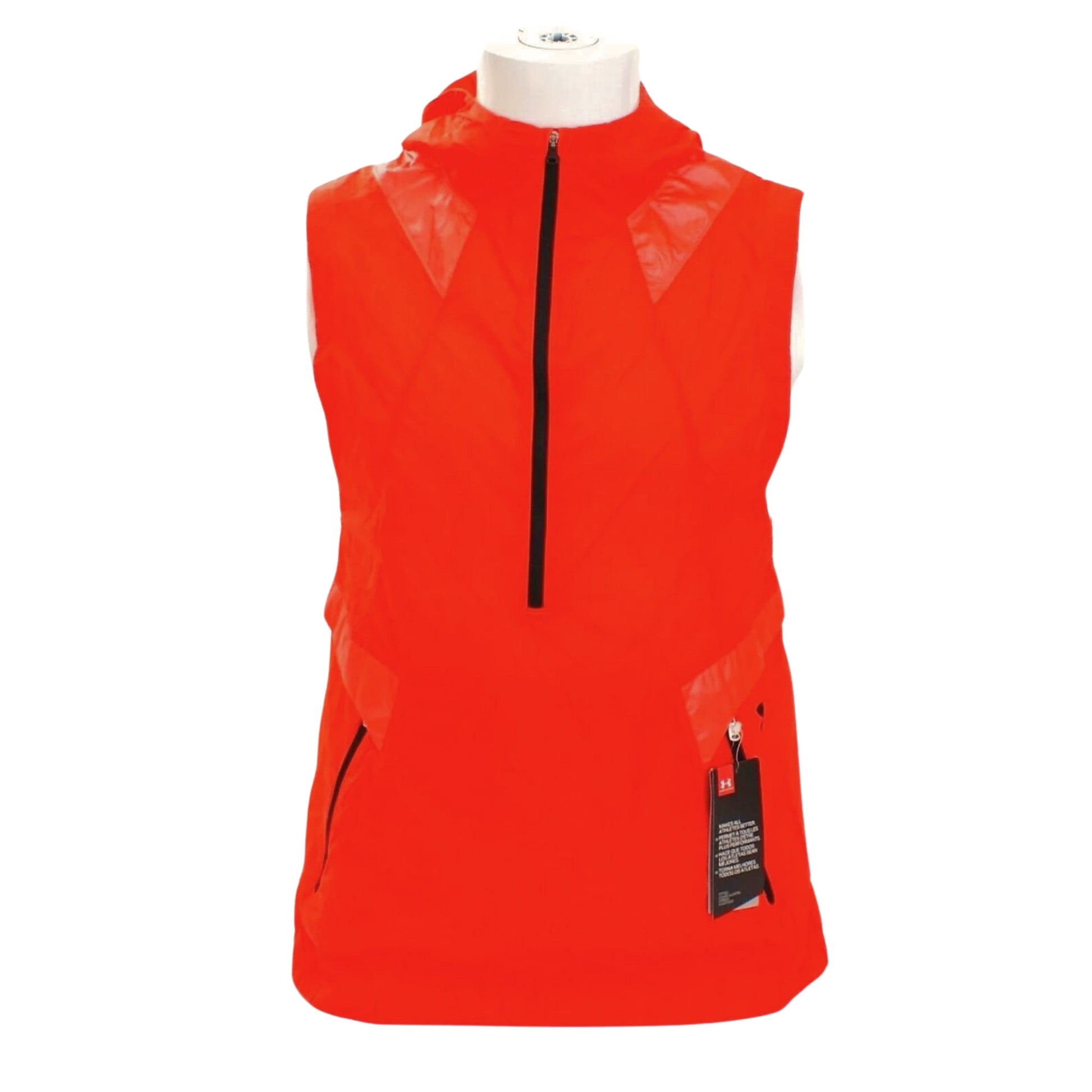 UNDER ARMOUR Mens Tops M / Orange UNDER ARMOUR - Red Perpetual Vest