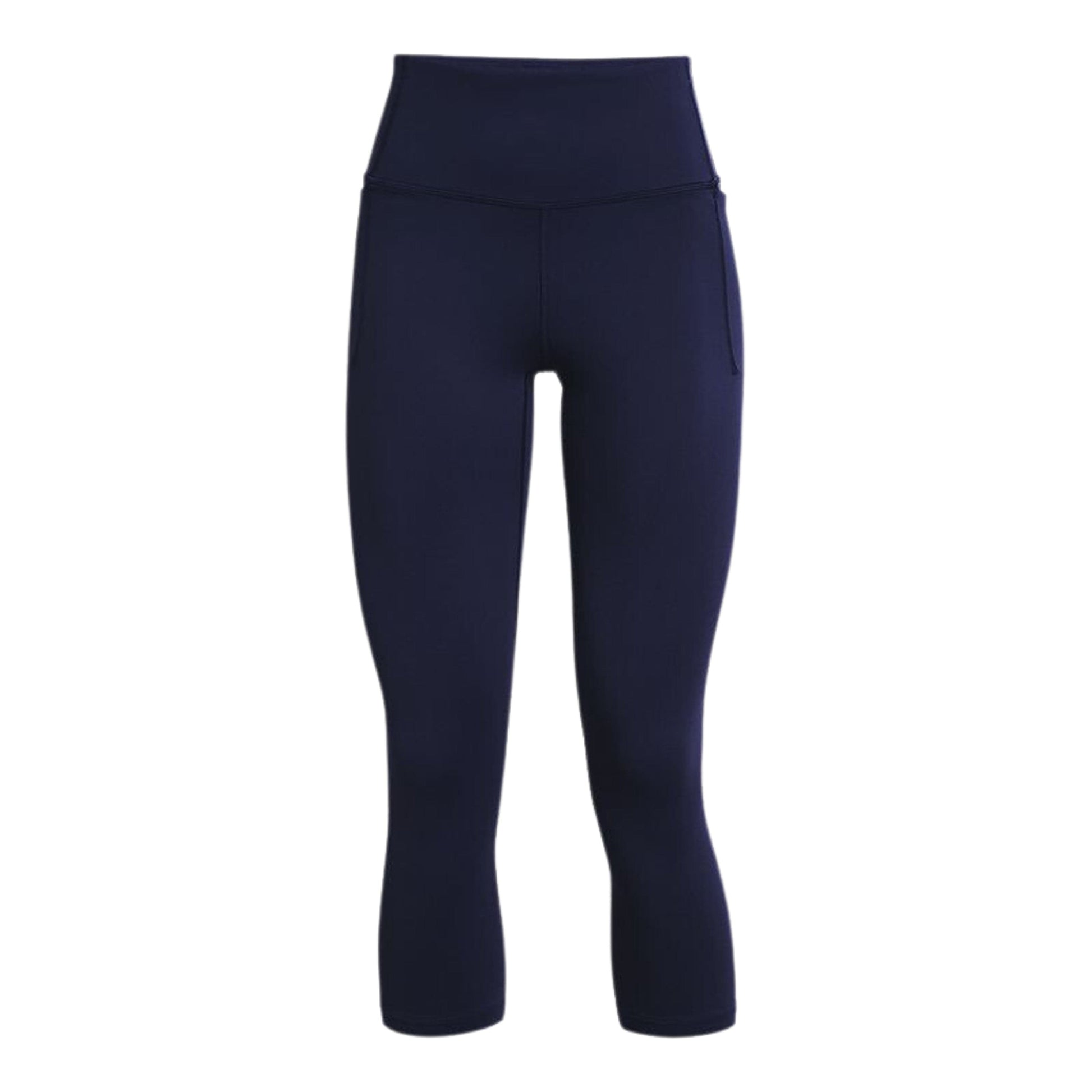 IDEOLOGY Womens Black Stretch Pocketed Moisture Wicking Color Block Active  Wear Cropped Leggings