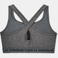 UNDER ARMOUR Womens sports XXXL / Grey UNDER ARMOUR -  Crossback Mid Heather Sports Bra