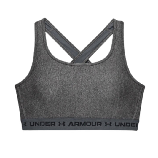 UNDER ARMOUR Womens sports XXXL / Grey UNDER ARMOUR -  Crossback Mid Heather Sports Bra