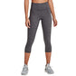 UNDER ARMOUR Womens sports XL / Grey UNDER ARMOUR - Meridian Heather Crop Leggings