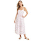 UNIVERSAL THREAD Womens Dress L / White UNIVERSAL THREAD - Sleeveless Maxi Sundress