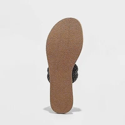 UNIVERSAL THREAD Womens Shoes 37 / Black UNIVERSAL THREAD - Kimmy Slide Slipper