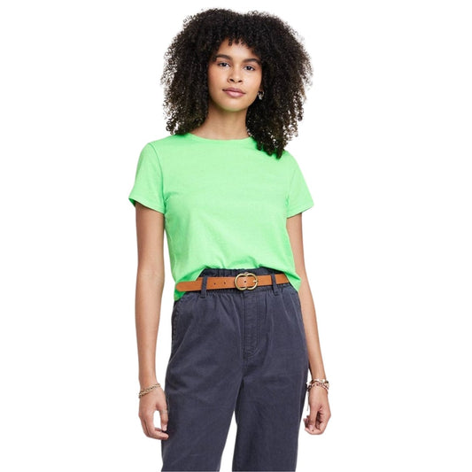 UNIVERSAL THREAD Womens Tops XL / Green UNIVERSAL THREAD - Shrunken Short Sleeve T-Shirt