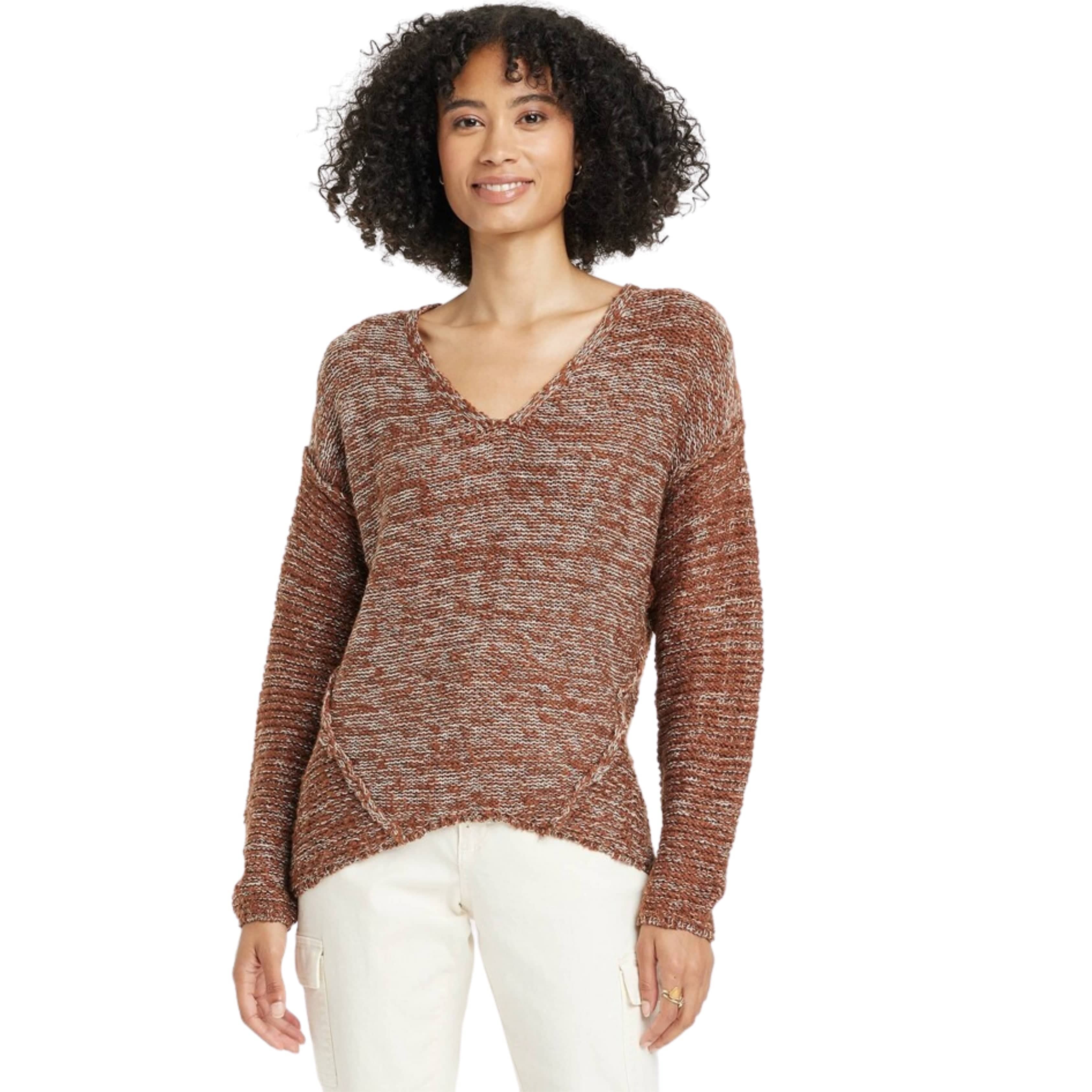 UNIVERSAL THREAD V Neck Pullover Sweater Beyond Marketplace