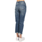 VANILLA STAR Womens Bottoms M / Blue VANILLA STAR - Boyfreind Jeans
