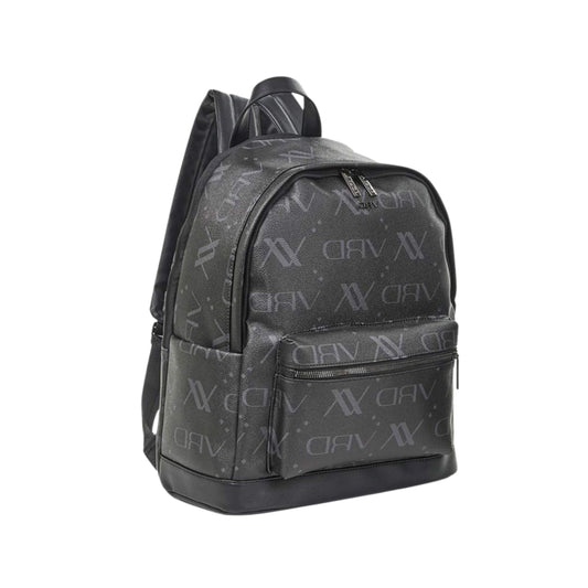 VERDE Women Bags Grey VERDE - All Over Branding Backpack