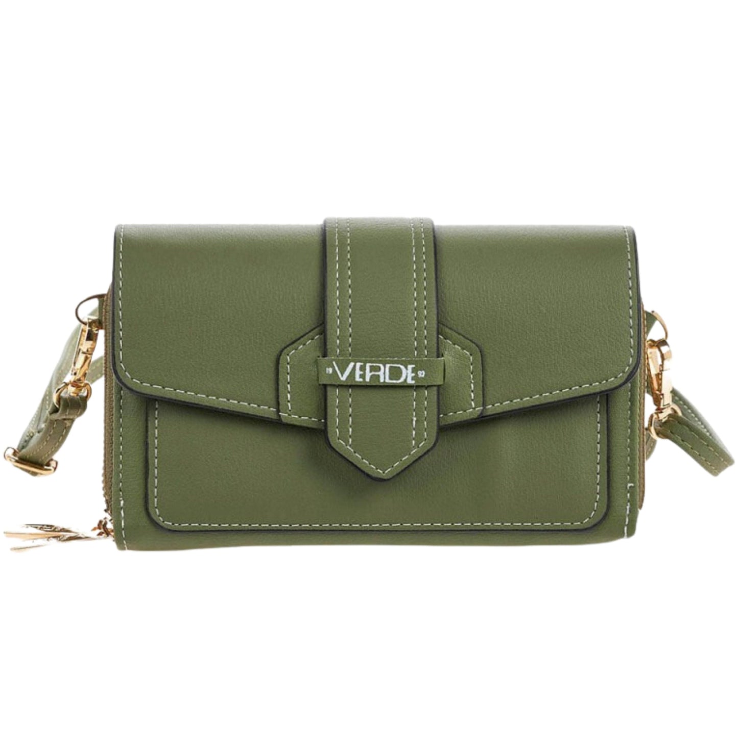 VERDE Women Bags Green VERDE -  CROSSBODY BAG