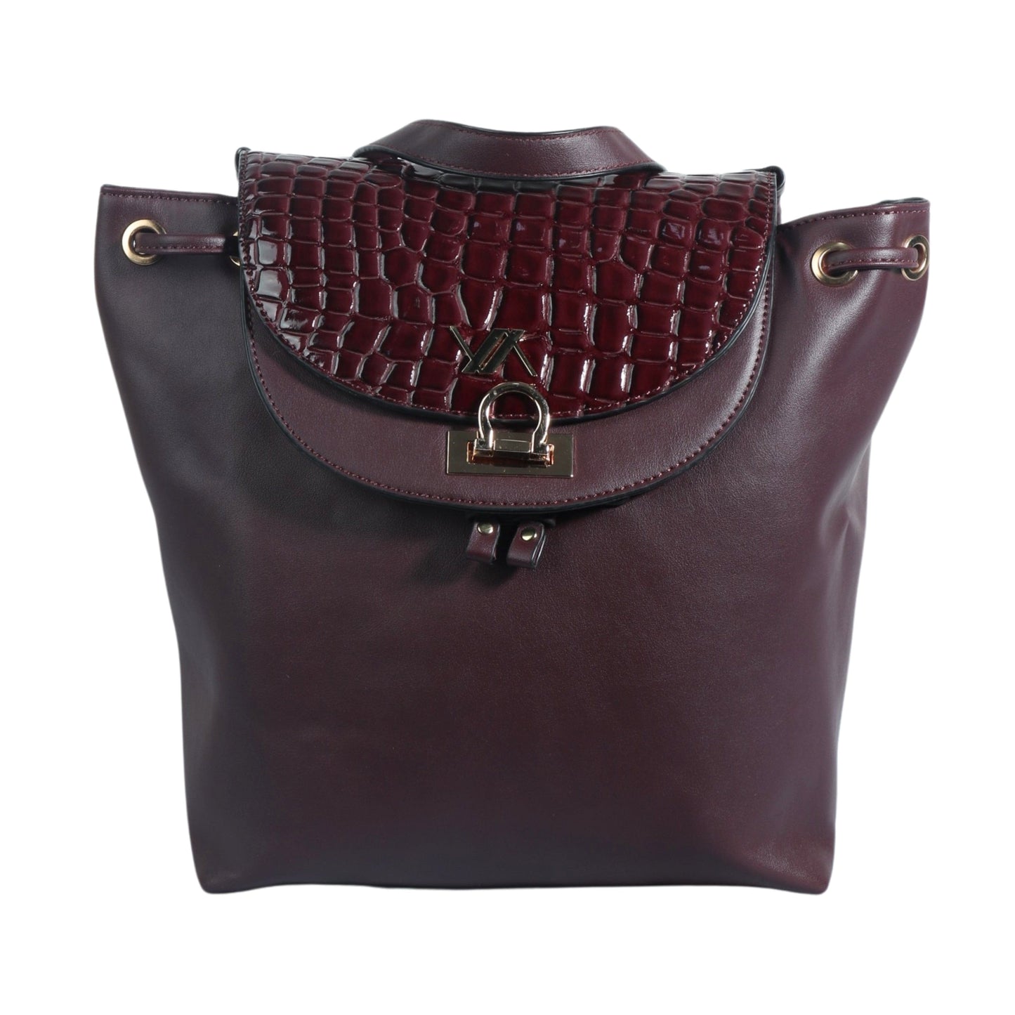 VERDE Women Bags Burgundy VERDE - One Compartment Backpack