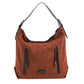 VERDE Women Bags Brown VERDE - Zipper Pockets Shoulder Bag