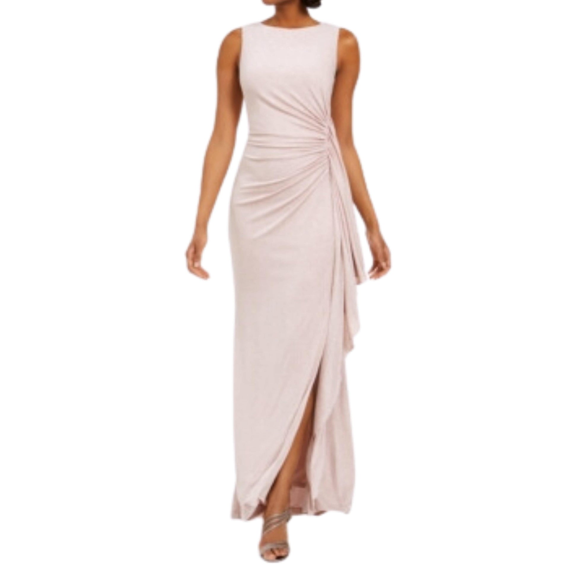 VINCE CAMUTO - Ruched Glitter Gown – Beyond Marketplace