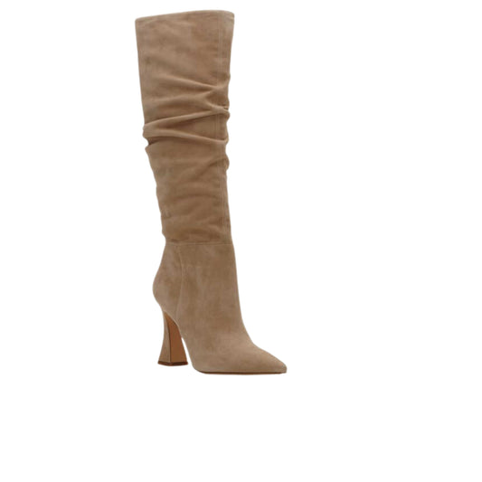 VINCE CAMUTO Womens Shoes 42 / Beige VINCE CAMUTO - Suede Slouchy Knee-High Boots