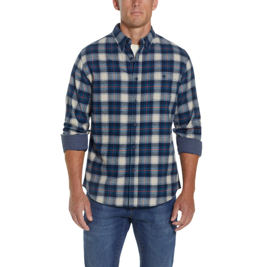 WEATHERPROOF Mens Tops L / Multi-Color WEATHERPROOF - Vintage Men's Antique-Like Flannel Shirt