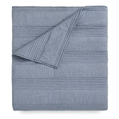 WELSPUN Comforter/Quilt/Duvet WELSPUN - Chambray Queen Quilt Bedding Set