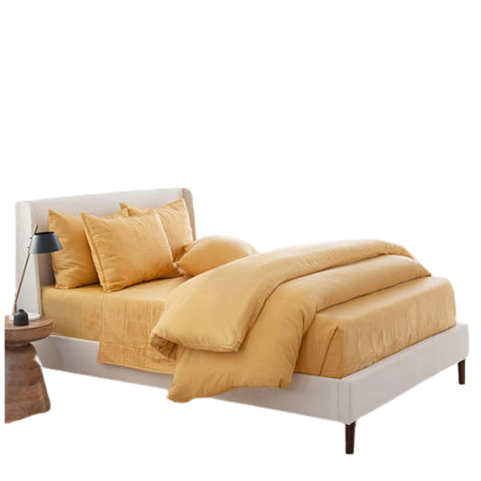 WELSPUN Comforter/Quilt/Duvet Yellow WELSPUN -  Cotton Linen Quilt