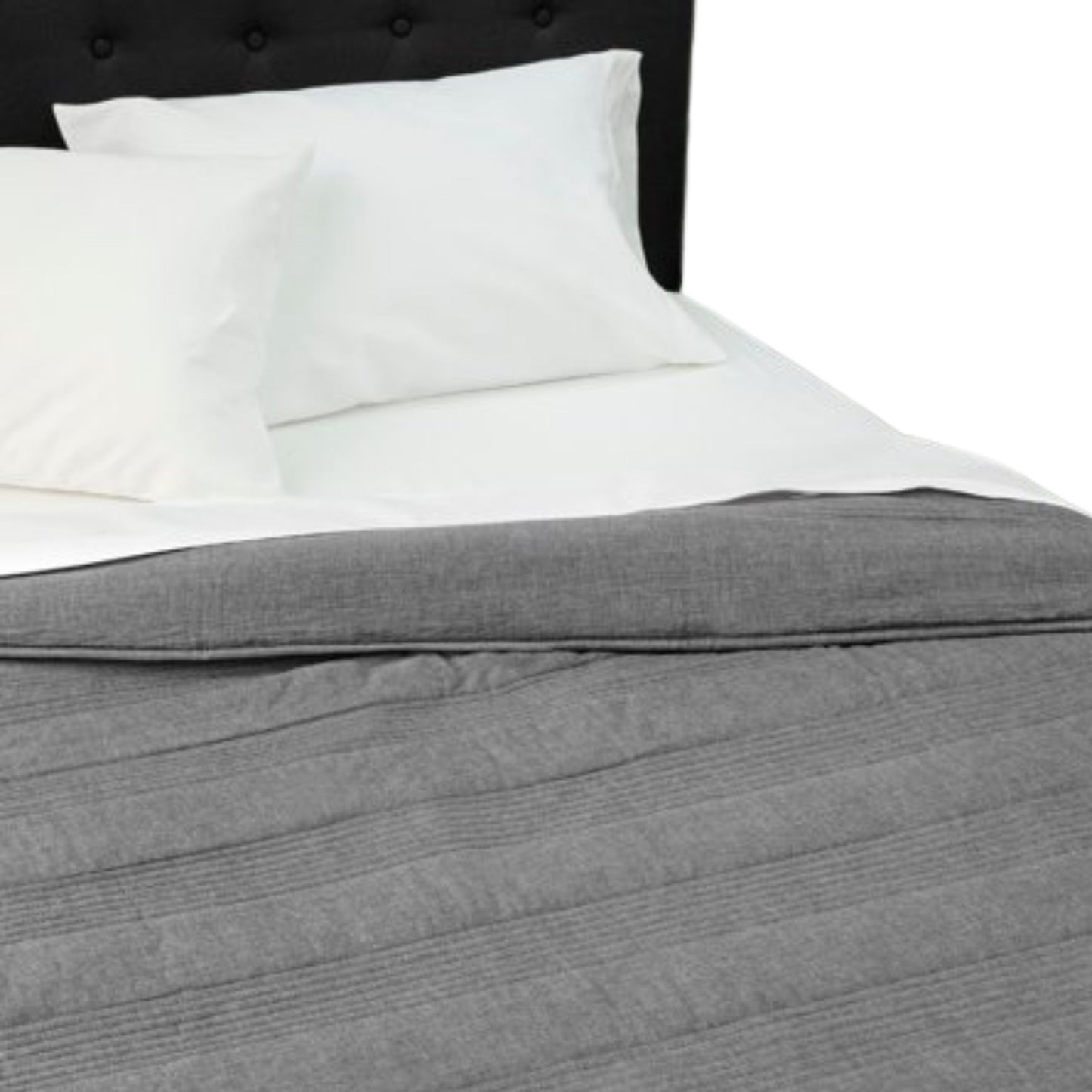 WELSPUN Comforter/Quilt/Duvet Grey WELSPUN - Johnson Cotton Coverlet